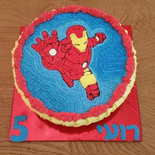 עוגת איירון מן - אוונג'ס - גיבורי על